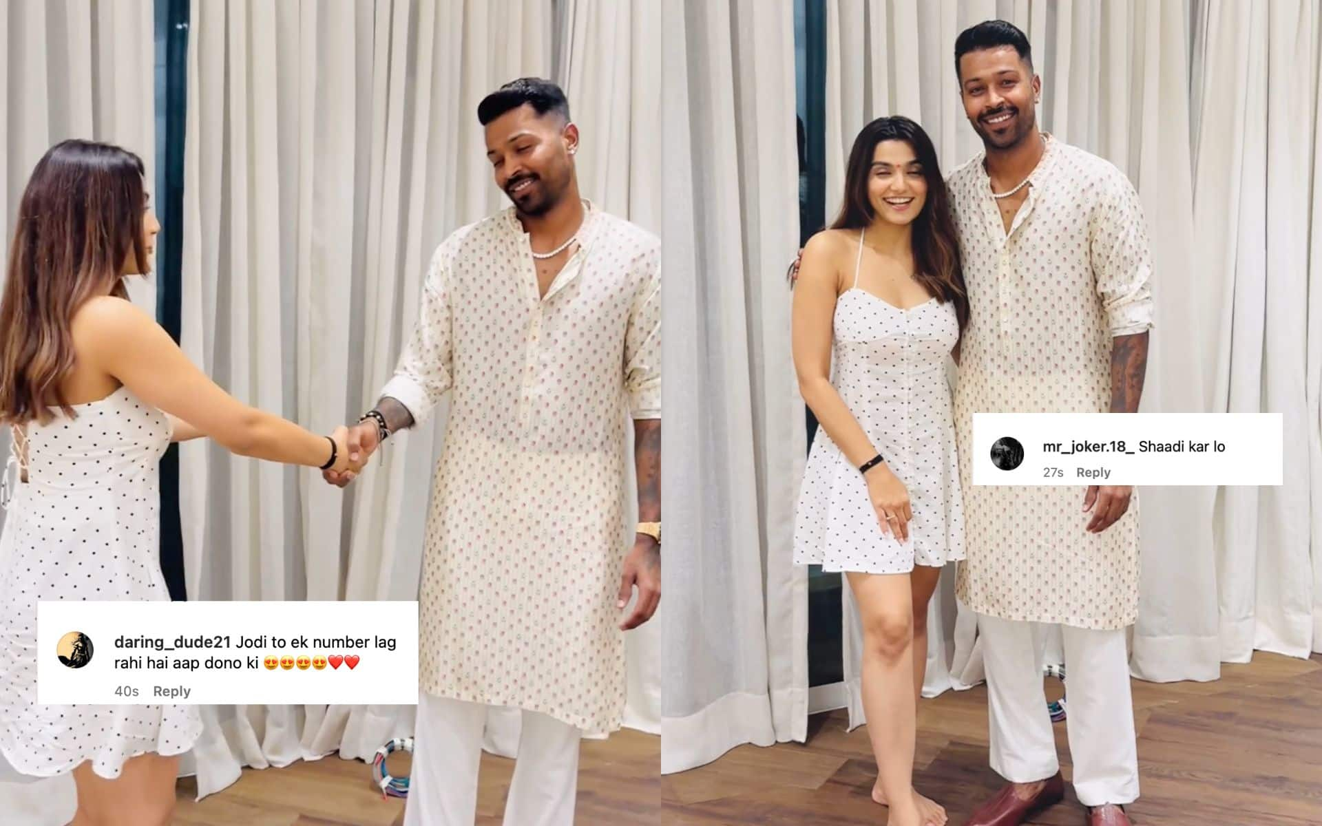 Hardik Pandya Twins With IG Influencer; Fans Mistake Her As His New Love Angle Amid Split With Natasa